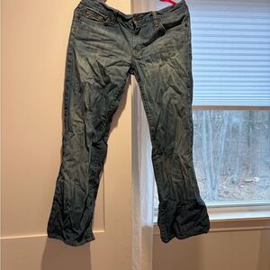 Classic boot/flare lower rise Blue Jeans sz.28. Dojo